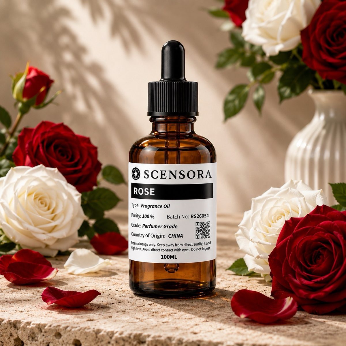 Scensora fragrance oils, perfumer grade, available 100ml to 5kg