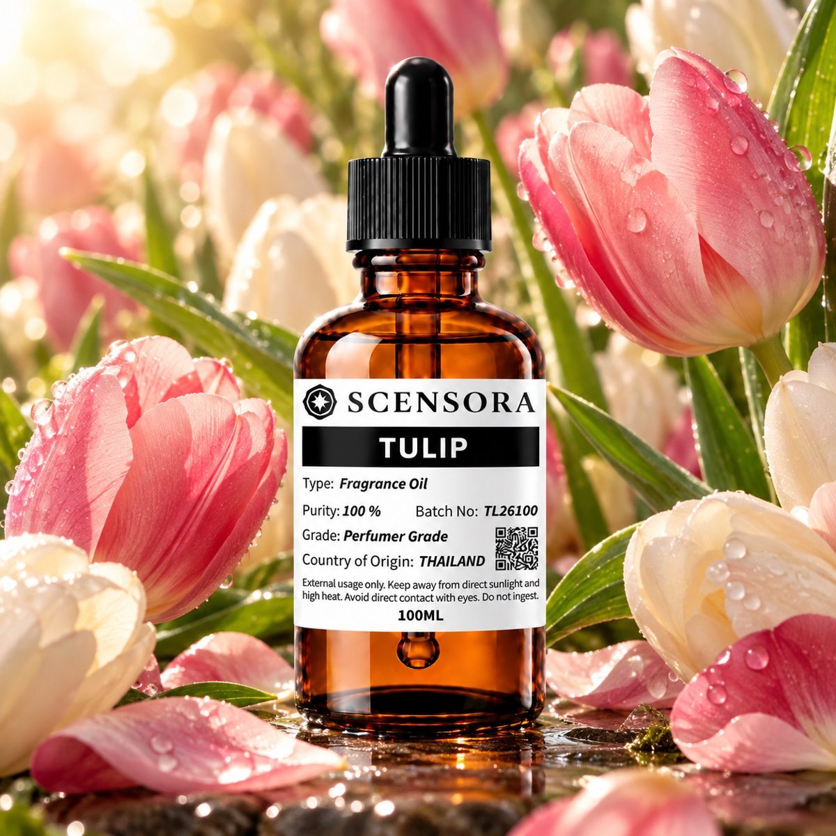 Scensora Tulip fragrance oil, perfumer-grade, 100ml to 5kg